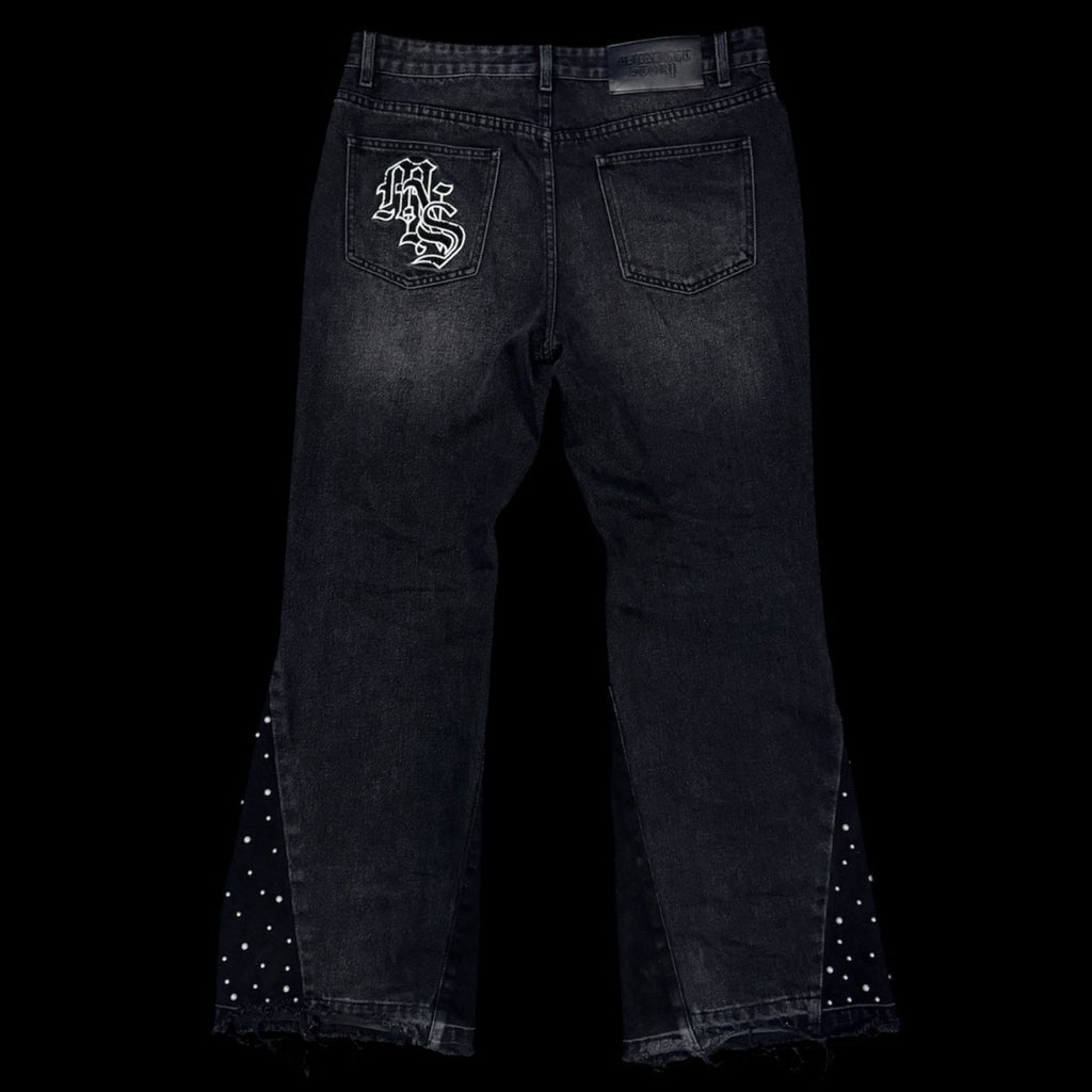 Jeans Flare - Night - midnightstory
