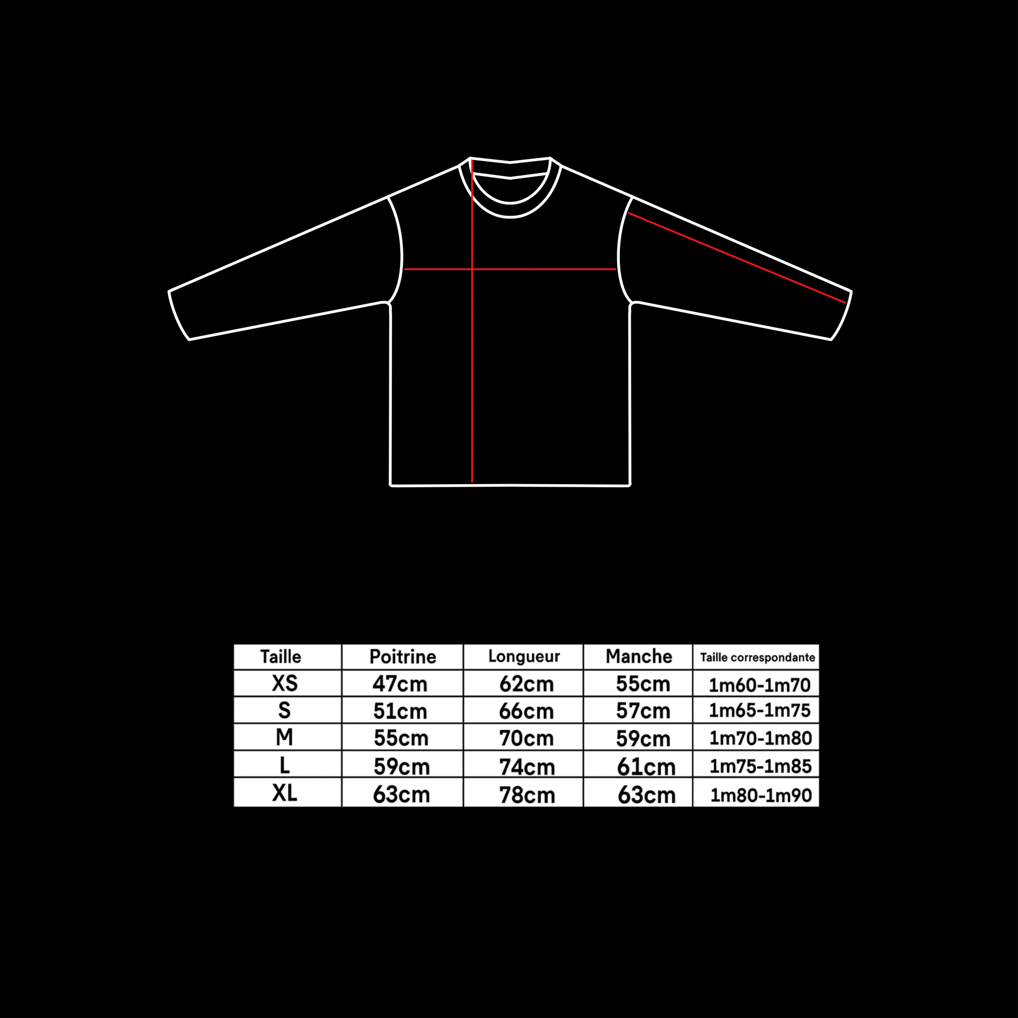 Longsleeve Perles - midnightstory